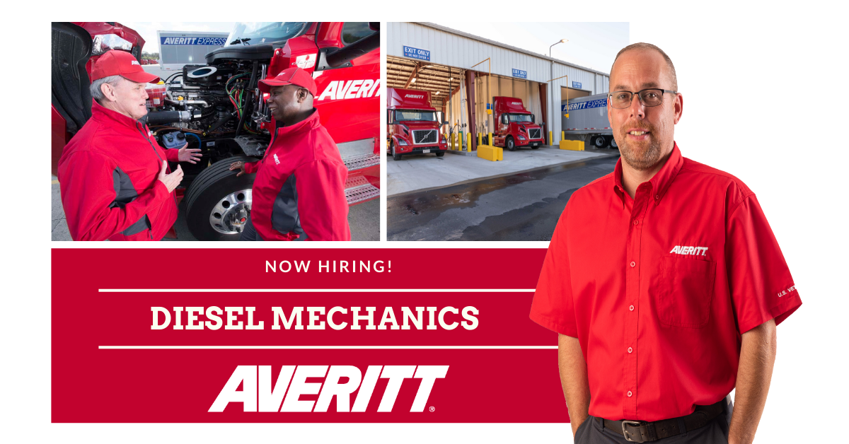 Work On Trucks? Learn More About Our Diesel Mechanic Jobs Averitt